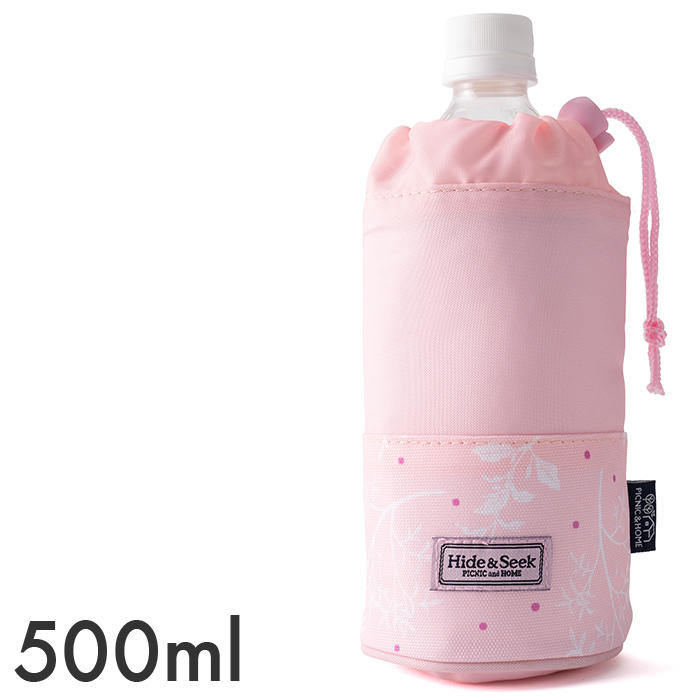 ペットボトルホルダー ★ エスニックピンク ズパゲッティ ペットボトルホルダー ☆ エスニックピンク ズパゲッティ